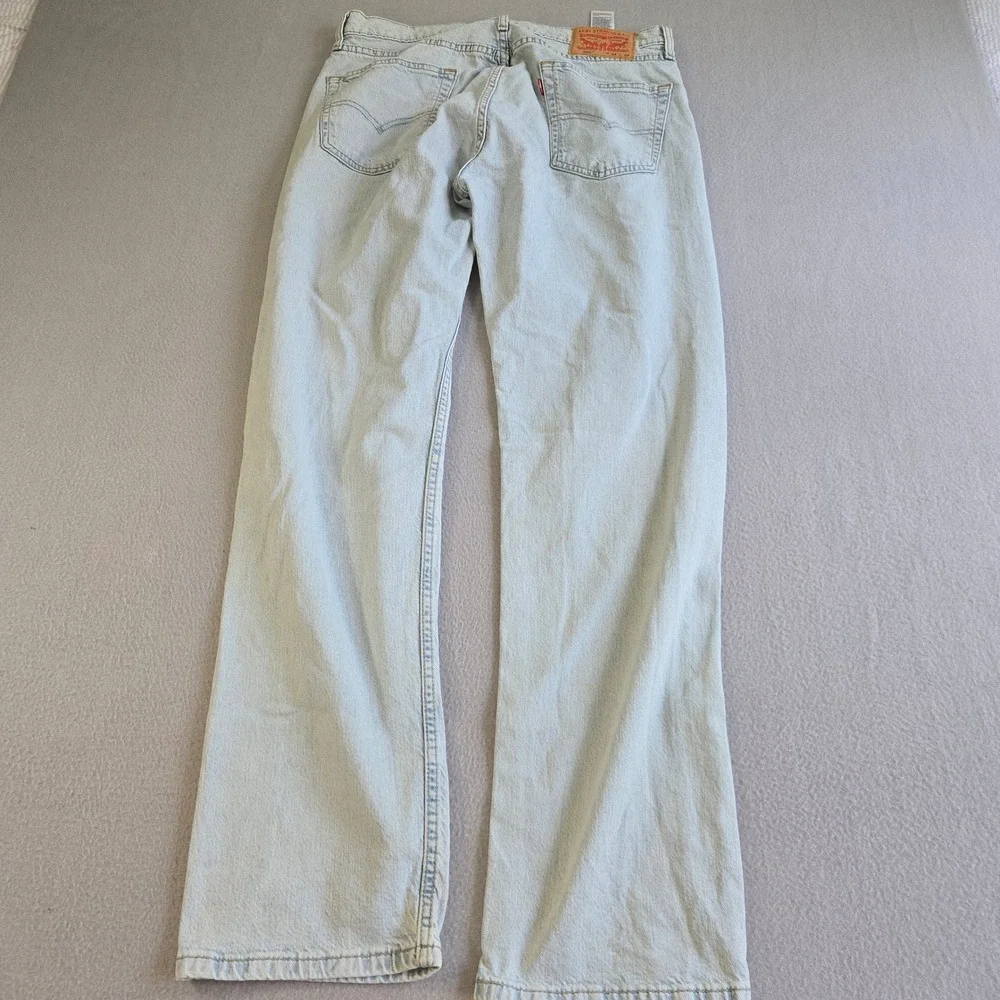 Levi's‎ 559 Relaxed Straight Jeans Mens 32x32 Light Wash Blue Denim Pants